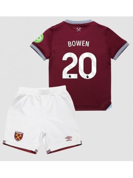 Billige West Ham United Jarrod Bowen #20 Hjemmedraktsett Barn 2025-26 Kortermet (+ Korte bukser)